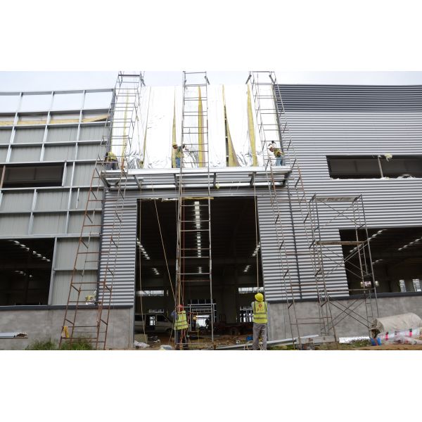 Anti-Corrosion Steel Structure Workshop for Brewery/Tomato Processing/Machinery Factory (Low Cost)
