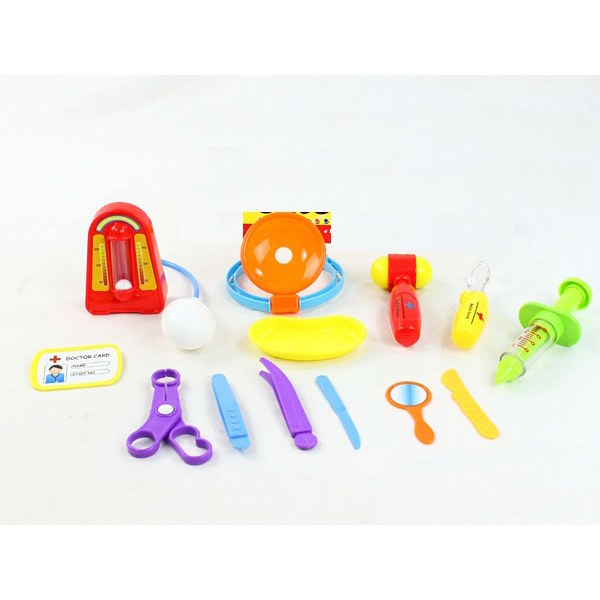 5 Pcs Colorful Kids Pretend Play Doctor Set / Toy Medical Set With Sphygmometer