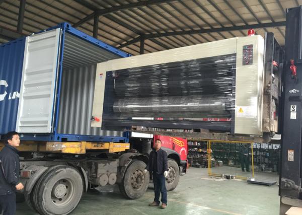 4.0 KW Main Motor Power Carton Die Cutting Machine Rotary Die Cutter Forming Machine