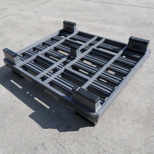Movable Steel Pallet Rack Durable Storage Metal Pallet System Commercial Warehouse Application