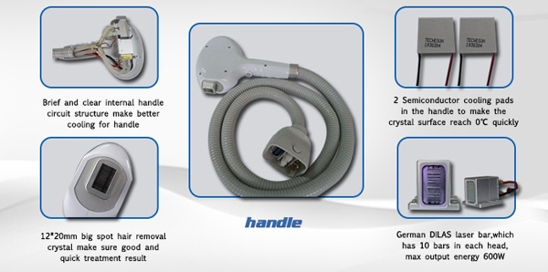 Approved CE 808nm diode laser  painless permanent 808nm laser hair removal machine