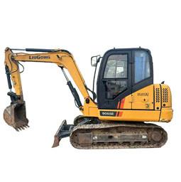 Liugong 9055E 5 Ton Used Excavators Backhoe Shovel Backdigger Petrol Powered