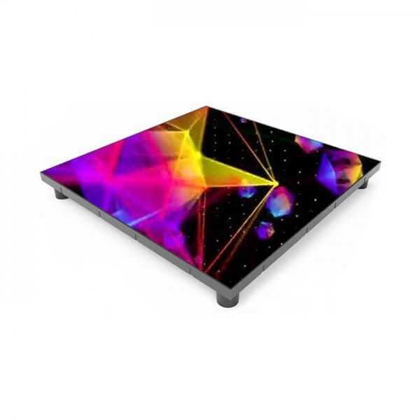 Led Dance Floor Display 500*1000mm Cabinet Waterproof Anti-wear Interactive For Wedding Party