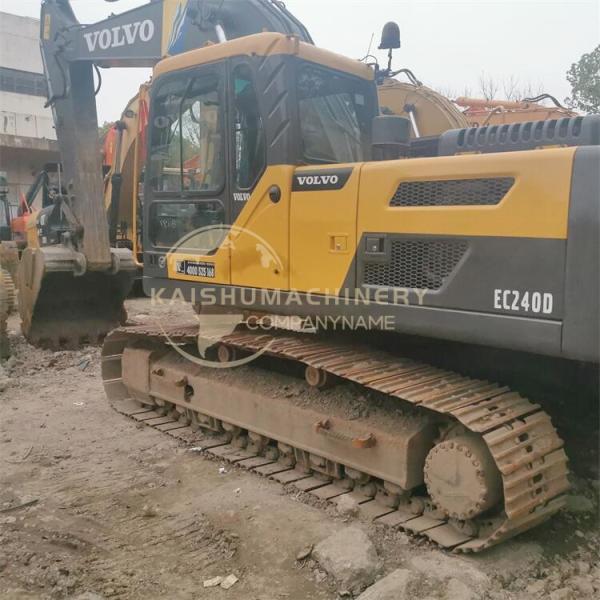 Volvo EC240D Excavator d'occasion modèle 2017 année avec pièces et coût inférieur Made in Sweden