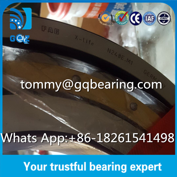 Germany Origin M1 Brass Cage Cylindrical Roller Bearing FAG N248E.M1
