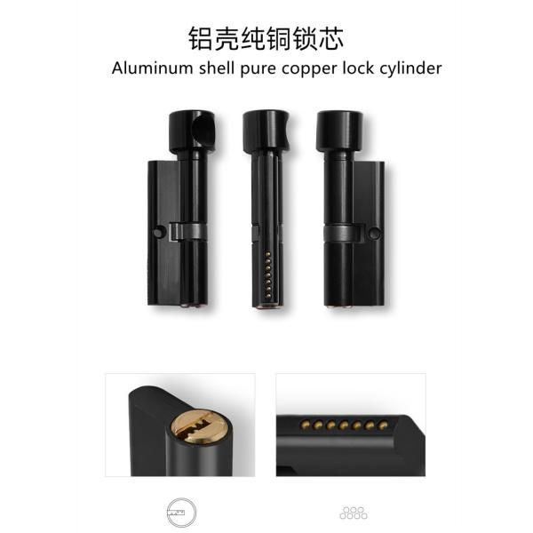 Ручка замка Mortise тела алюминиевой окиси для деревянных дверей