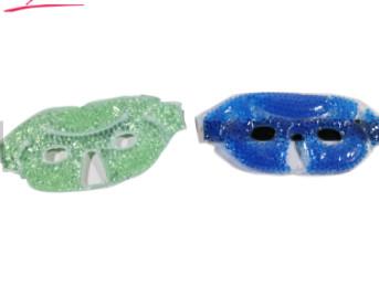 OEM Heat Seal Face Ice Pack , Safety Gel Ice Eye Mask With Customized Logo