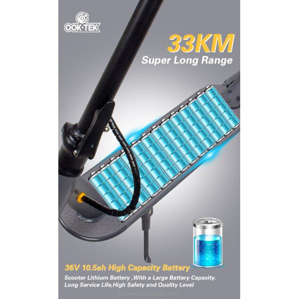 Two-wheel Scooter 8.5 Inch Road EU US Stock E Scooter Adults 30km/h Brushless Motor