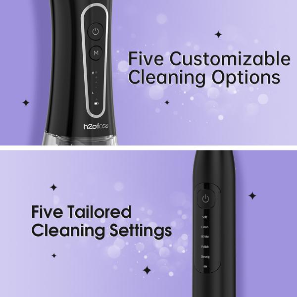 OEM Brand Electric Water Flosser And Toothbrush Kit Oral Irrigator With 2500mAh Battery