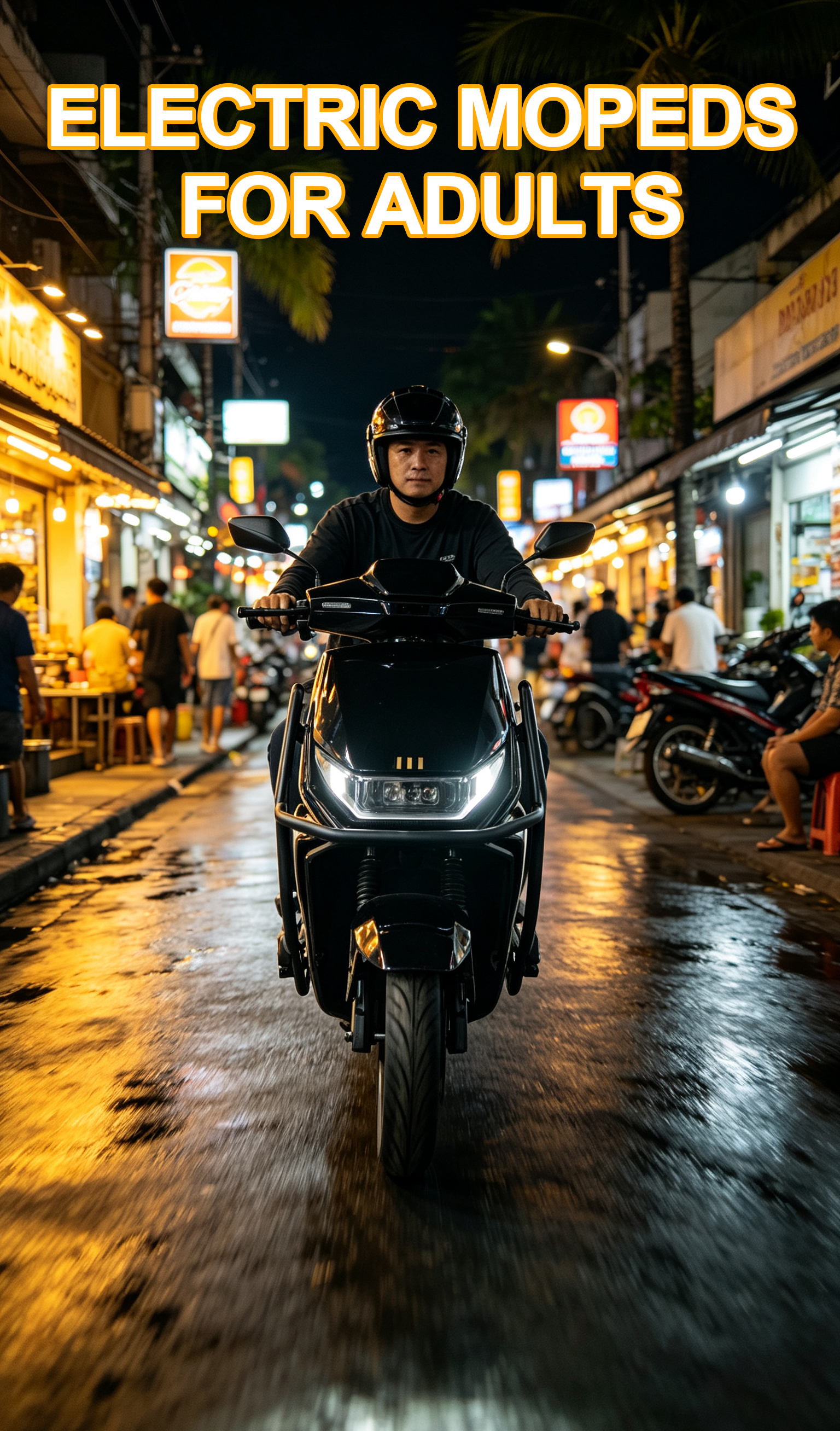 50cc Urban Electric Motorcycle Scooter For Juniors Gents Touring 70km-80km