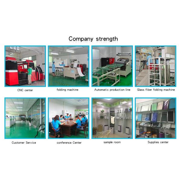 Filtro de sacos de alumínio de baixa higroscopicidade H11 Resistente a produtos químicos