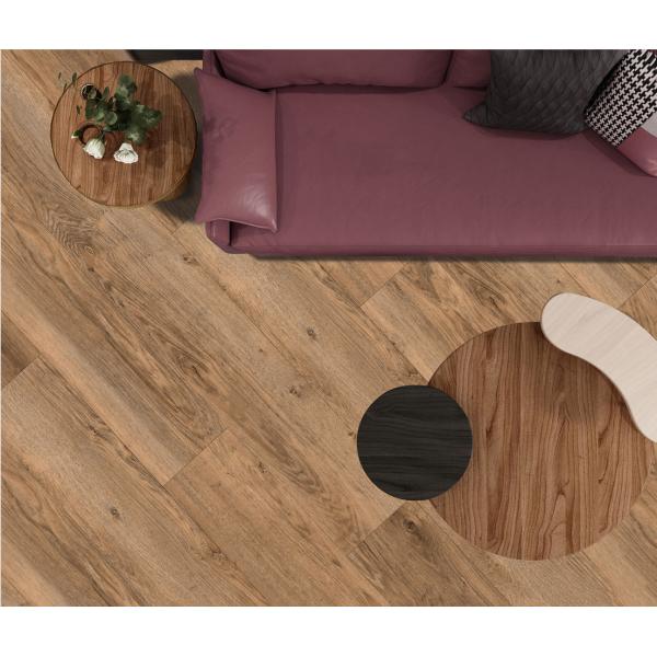 ссадина устойчивое GKBM JR-W17027 роскошного винила 0.4mm SPC анти- загрязняя