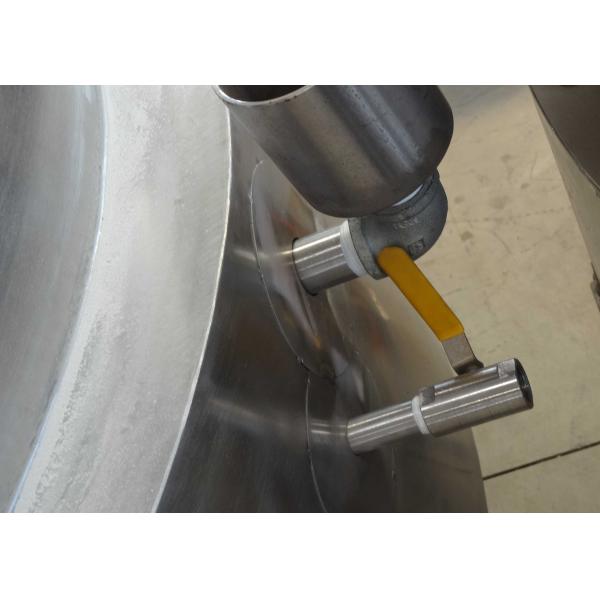 Caldera vestida de mezcla automatizada inclinable del vapor industrial vapor de 500 litros