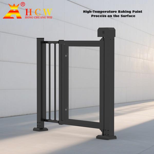 Aleación de aluminio que hace publicidad de la puerta de la barrera del estacionamiento de la puerta 220-240V de las barreras