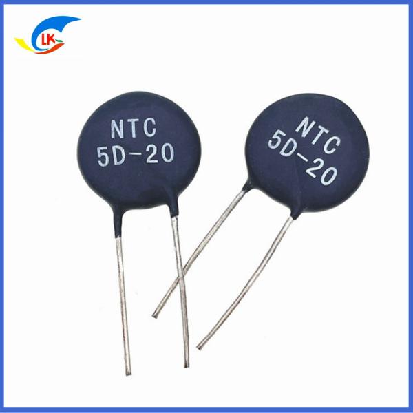 MF72 5D-20 Ohm 7A 20mm Supressão de corrente de entrada NTC Termistor para equipamentos de alimentação de alta potência