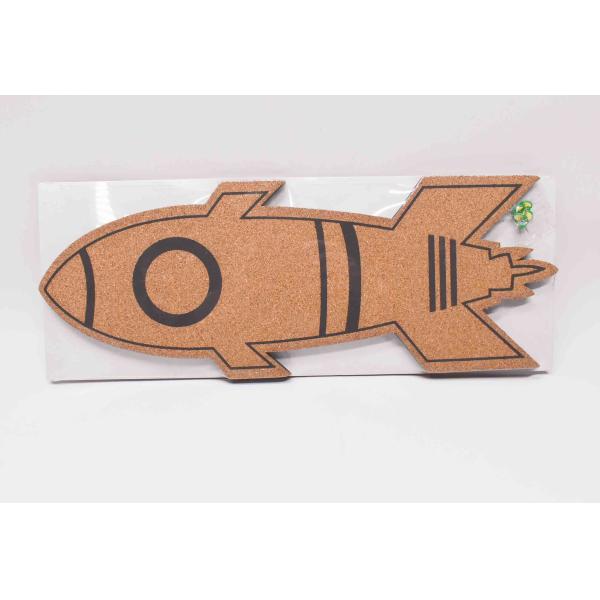 Odorless Durability Cork Board Kits Cork Toys Eco ODM Toy Rocket Lipstick Car