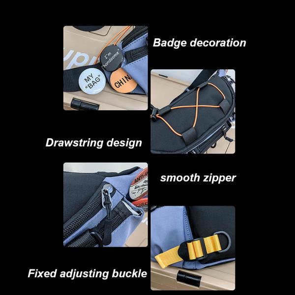 Crossbody Casual Japanese Tide Student Waist Bag Custom Logo All Seasons Use