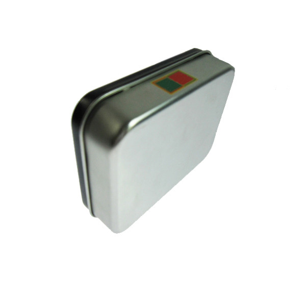Customized Print Fashion Metal Tin Box Rectangular Shape for DVD CD Packaging