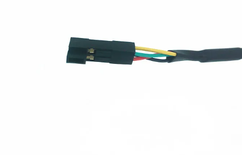 Both Ends Dupont Cable Connector Assembly 4 Pin 2.54mm Pitch Female To Female Connector