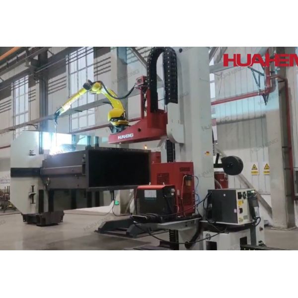 Eight Axis Overhead Inverted Mounting Space Saving Teaching Free Welding Robots