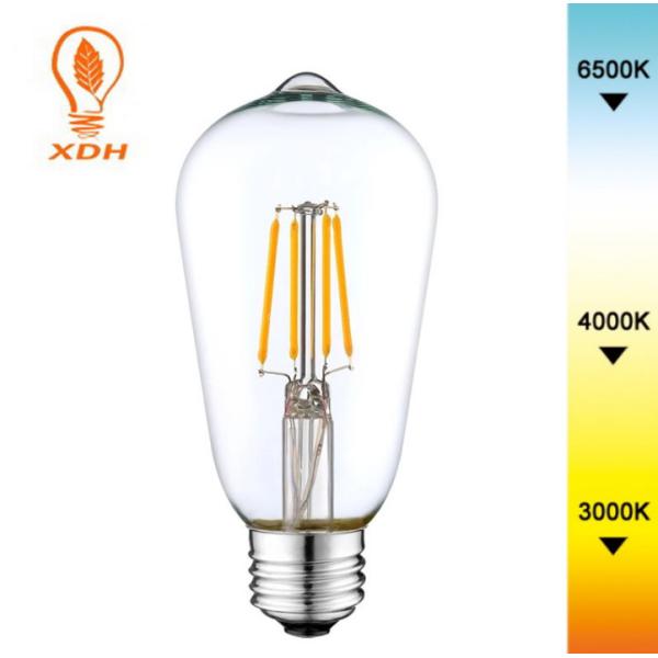 Света рождества E27 шарика ST64 Edison 4w привели шарик груши ES ретро