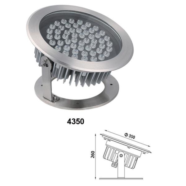 Нержавеющая сталь 60W светодиодный светодиодный свет бассейн свет IP68 водонепроницаемый
