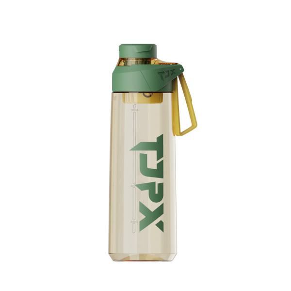 20oz Basketball Plastic Sport Bottles Non Toxic Tritan With Flip Top Lid