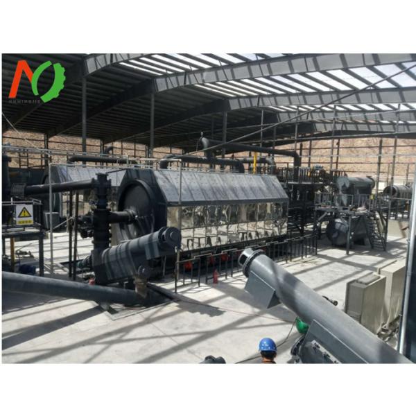 Semi Automatic 6ton Capacity Furnace Oil Fuel Making from Tyres Scrap Pyrolysis Machine