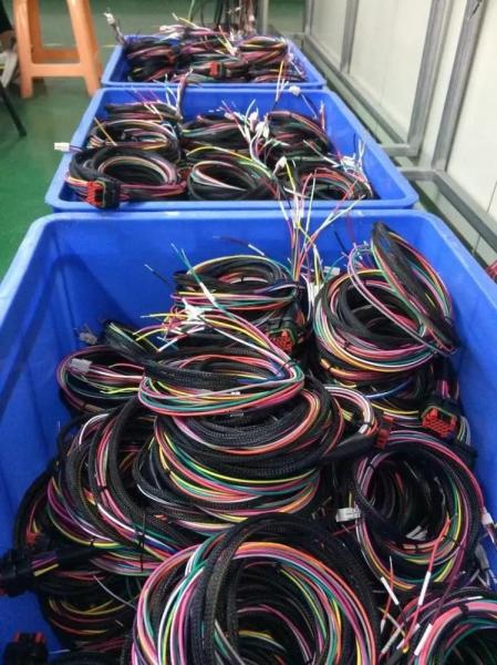 Custom UL1007 20awg Copper Wire Harness for RoHS Compliant Electrical Trailer Automotive