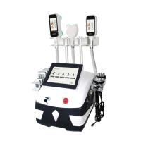 Máquina de congelação gorda portátil do emagrecimento do vácuo do emagrecimento 650nm do Lcd Cryolipolysis