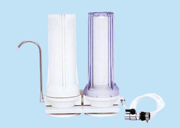 PP 10 Plastic Water Cartridge Filter Vessels For Counter Top Water Filter 10 / 2.5