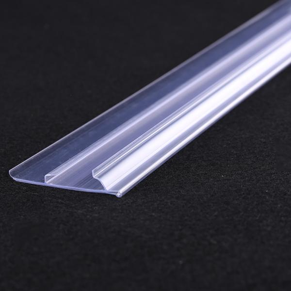 El tenedor de etiqueta plástico de precio para el estante del supermercado modificó para requisitos particulares