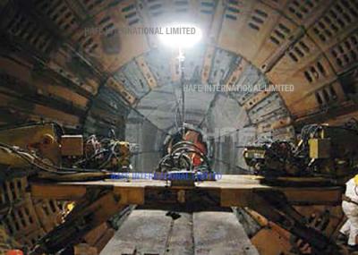 O túnel/sombra portátil Railway do brilho da segurança das luzes de advertência do balão do diodo emissor de luz da construção livra