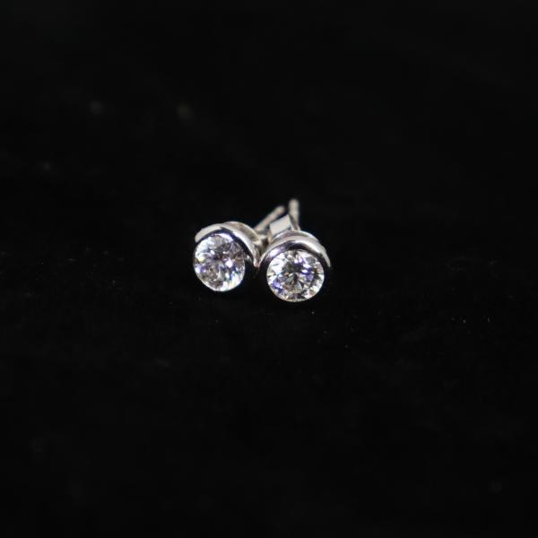 Wholesale 14K Gold Luxury Diamond Stud Earrings 1 Carat DEF Lab Grown Perfect Gift for Wedding