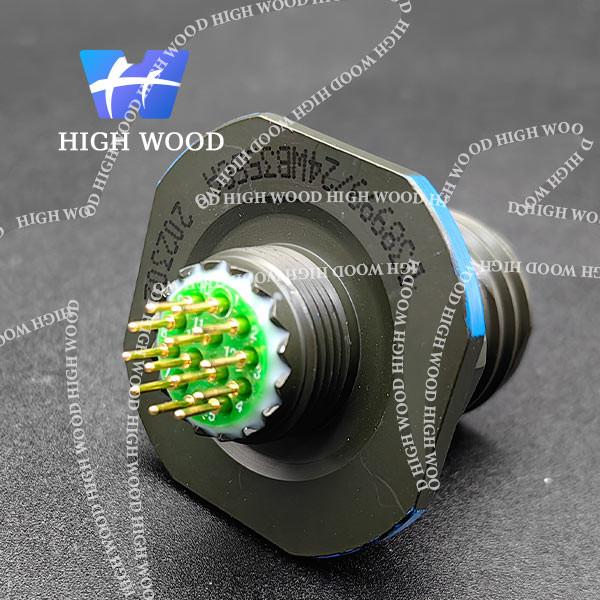 MIL-DTL-38999 Series Ⅰ，Ⅱ，And Ⅲ Connectors, D38999/24WB35SCA. D38999 Series Ⅲ