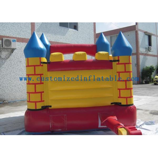 Indoor / Outdoor Mini Inflatable Bouncy Castle , Kids Commercial Inflatable Bounce House