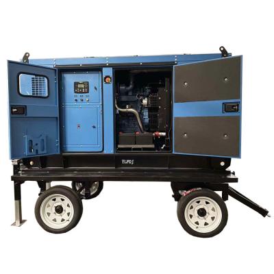 YUCHAI 150kw YC6A245L-D21 3phase  CE ISO9001 Mobile Diesel Generator Set