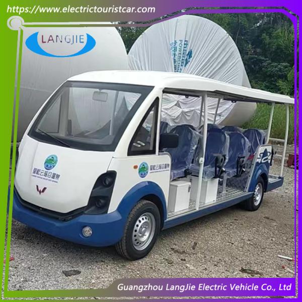 Fabricação Moda Automóvel elétrico de 4 rodas de 14 lugares Autobús urbano elétrico para parque
