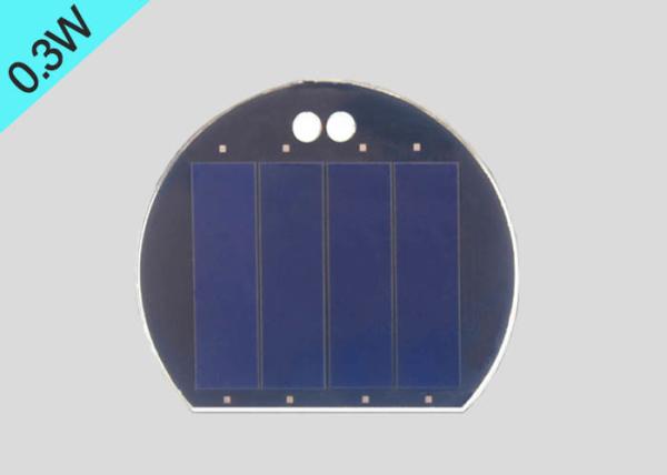 Desun Irregular Small Flexible Solar Panels , Glossy PET Solar Panel 0.3W