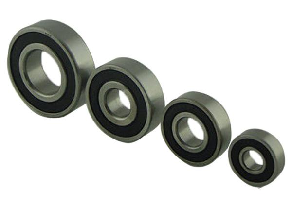 Sealed 6301 2RS 52100 Chrome Steel Ball Bearings