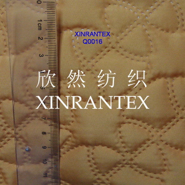 Q0016 polyester quilting fabric design