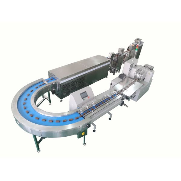 Automatic Snack Bar Production Line with 220V Power Supply 13kw Power and 2000kg Weight