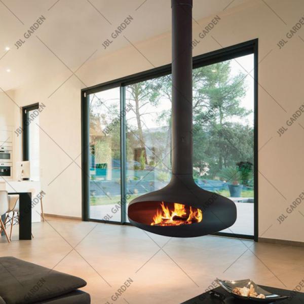 Poços ardentes de madeira decorativos Heater Suspended Wood Stove do fogo