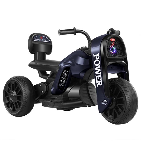 Настраиваемое освещение и музыка для детей Электрические дети Мотоцикл ездить на машине
