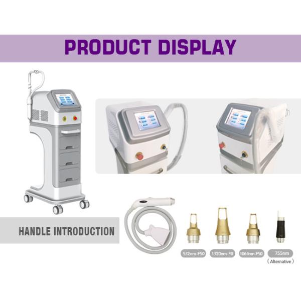 Nd Yag q 532nm 5mm переключил удаление татуировки лазера для затягивать кожи