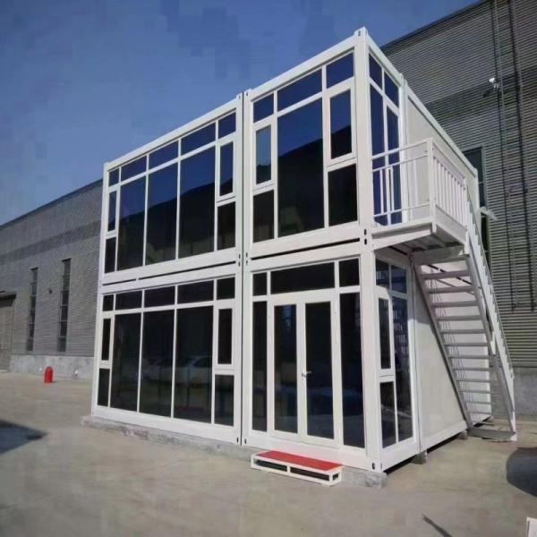 モダンなモジュール式収納 ショッピング 2階建て 鉄鋼製 プリファブ コンテナハウス