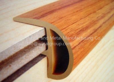 PVC R shaped flooring end border available for floor 8-15MM,color&size can be customized.