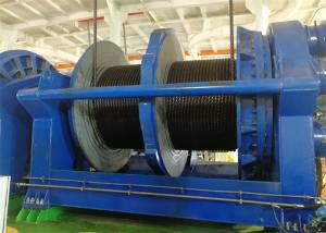 cilindro elétrico de Marine Winch With Lebus Grooved do grande poder 1000t