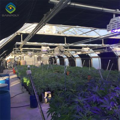 Customized Size Light Deprivation Blackout Greenhouse Include Irrigation System