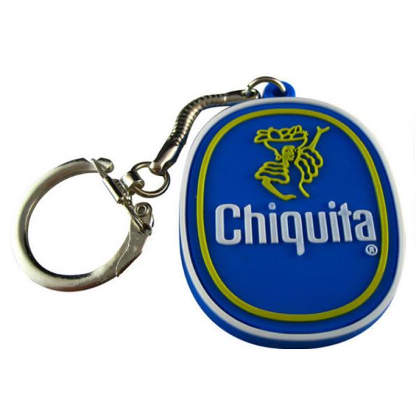 Motor Shape 3D Effect Custom Promotional Event PVC Rubber Keychain